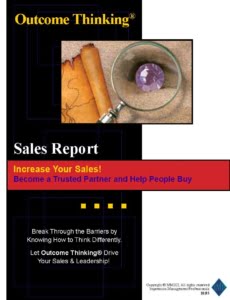 Free Outcome Thinking® Sales Report